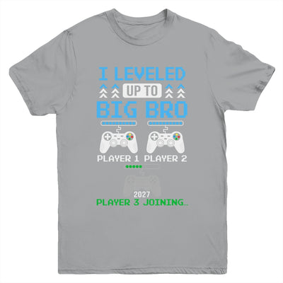 Leveled Up To Big Brother Again Big Brother Est 2027 Kids Youth Shirt | teecentury