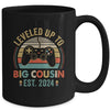 Leveled Up To Big Cousin 2024 Video Game Promoted To Cousin Mug | teecentury