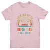 Leveled Up To Big Sister 2024 Video Game Promoted To Sister Youth Shirt | teecentury