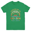 Leveled Up To Cousin 2024 Video Game Promoted To Cousin Youth Shirt | teecentury