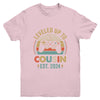 Leveled Up To Cousin 2024 Video Game Promoted To Cousin Youth Shirt | teecentury