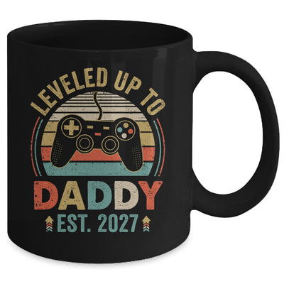 Leveled Up To Daddy 2027 Video Game Promoted To Daddy Mug | teecentury