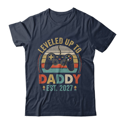 Leveled Up To Daddy 2027 Video Game Promoted To Daddy Shirt & Hoodie | teecentury