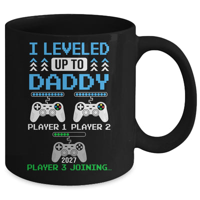 Leveled Up To Daddy Again Funny Funny Gamer Dad Est 2027 Mug | teecentury