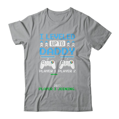Leveled Up To Daddy Again Funny Funny Gamer Dad Est 2027 Shirt & Hoodie | teecentury