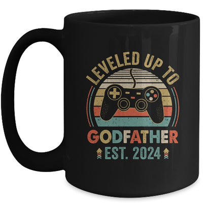Leveled Up To Godfather 2024 Video Game Soon To Be Godfather Mug | teecentury
