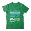 Leveled Up To Godfather 2026 Funny Video Game Soon To Be Godfather Shirt & Hoodie | teecentury