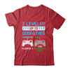 Leveled Up To Godfather 2026 Funny Video Game Soon To Be Godfather Shirt & Hoodie | teecentury