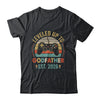 Leveled Up To Godfather 2026 Video Game Soon To Be Godfather Shirt & Hoodie | teecentury