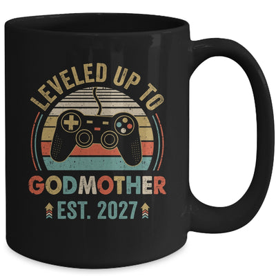 Leveled Up To Godmother 2027 Video Game Soon To Be Godmother Mug | teecentury