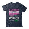 Leveled Up To Mommy 2024 Funny Video Game Soon To Be Mommy Shirt & Hoodie | teecentury