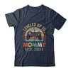 Leveled Up To Mommy 2024 Video Game Promoted To Mommy Shirt & Tank Top | teecentury