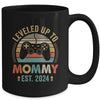 Leveled Up To Mommy 2024 Video Game Promoted To Mommy Mug | teecentury