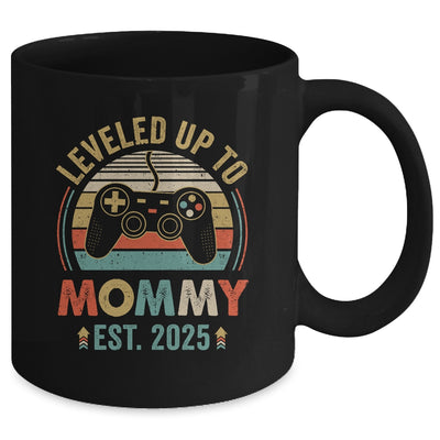 Leveled Up To Mommy 2025 Video Game Promoted To Mommy Mug | teecentury