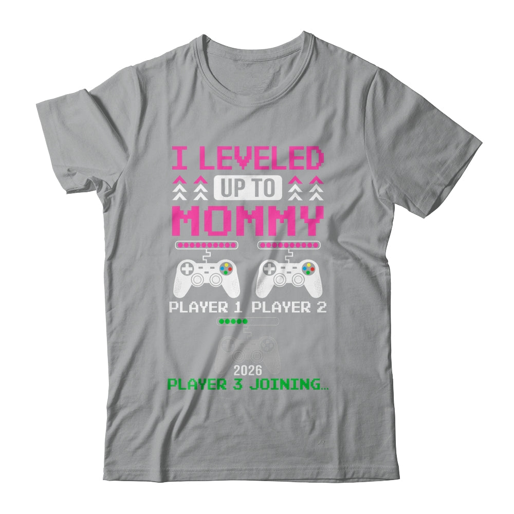 Leveled Up To Mommy Again Funny Funny Gamer Mom Est 2026 Shirt & Hoodie | teecentury