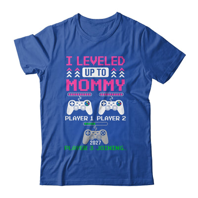 Leveled Up To Mommy Again Funny Funny Gamer Mom Est 2027 Shirt & Hoodie | teecentury