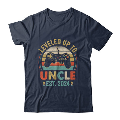 Leveled Up To Uncle 2024 Video Game Promoted To Uncle Shirt & Hoodie | teecentury