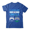 Leveled Up To Uncle 2025 Funny Video Game Soon To Be Uncle Shirt & Hoodie | teecentury