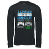Leveled Up To Uncle 2025 Funny Video Game Soon To Be Uncle Shirt & Hoodie | teecentury