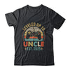 Leveled Up To Uncle 2025 Video Game Promoted To Uncle Shirt & Hoodie | teecentury