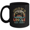 Leveled Up To Uncle 2026 Video Game Promoted To Uncle Mug | teecentury