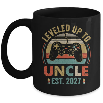 Leveled Up To Uncle 2027 Video Game Promoted To Uncle Mug | teecentury