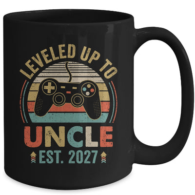 Leveled Up To Uncle 2027 Video Game Promoted To Uncle Mug | teecentury