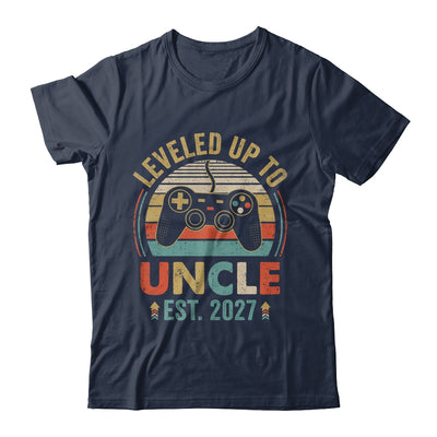 Leveled Up To Uncle 2027 Video Game Promoted To Uncle Shirt & Hoodie | teecentury