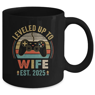 Leveled Up To Wife 2025 Video Game Funny Married Gamer Mug | teecentury