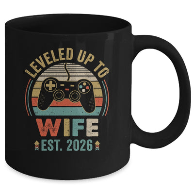 Leveled Up To Wife 2026 Video Game Funny Married Gamer Mug | teecentury