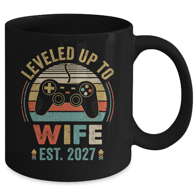 Leveled Up To Wife 2027 Video Game Funny Married Gamer Mug | teecentury