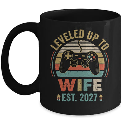 Leveled Up To Wife 2027 Video Game Funny Married Gamer Mug | teecentury
