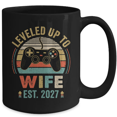 Leveled Up To Wife 2027 Video Game Funny Married Gamer Mug | teecentury