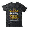 Libra Birthday Queen Happy Birthday To Me Women Shirt & Tank Top | teecentury