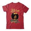 Libra Queen Birthday Afro Girls Black Zodiac Birthday Shirt & Tank Top | teecentury
