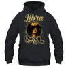 Libra Queen Birthday Afro Girls Black Zodiac Birthday Shirt & Tank Top | teecentury