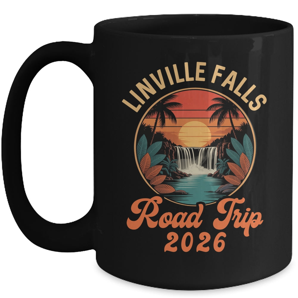 Linville Falls Road Trip 2026 Summer Vacation Family Mug | teecentury