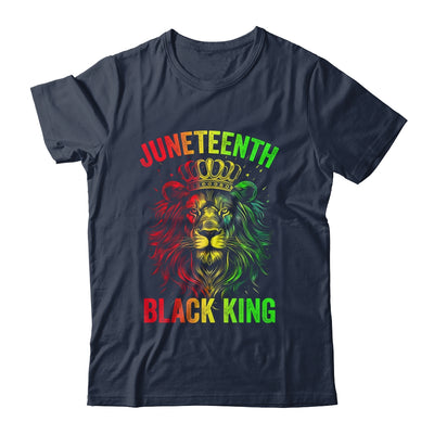 Lion Juneteenth Black King Melanin Father Dad Men Son Boys Shirt & Hoodie | teecentury