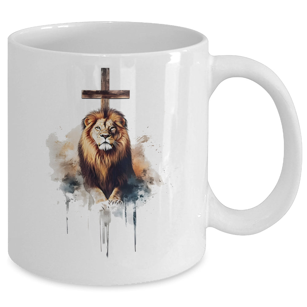 Lion Of Judah Christian Faith Jesus God Revelation Mug | teecentury