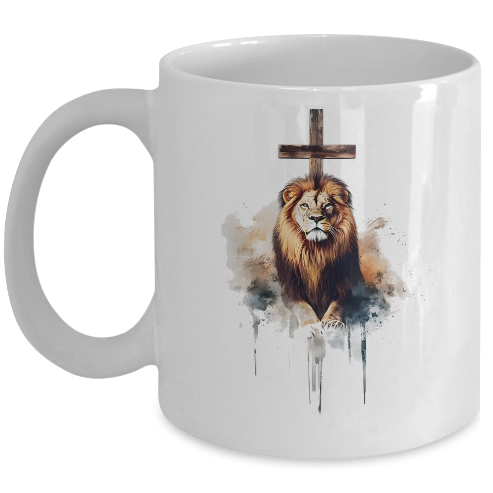 Lion Of Judah Christian Faith Jesus God Revelation Mug | teecentury
