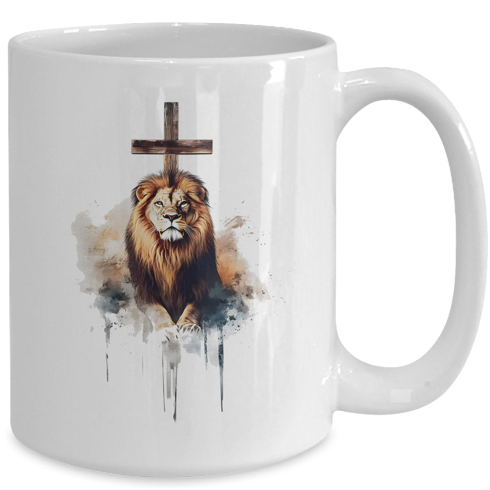 Lion Of Judah Christian Faith Jesus God Revelation Mug | teecentury