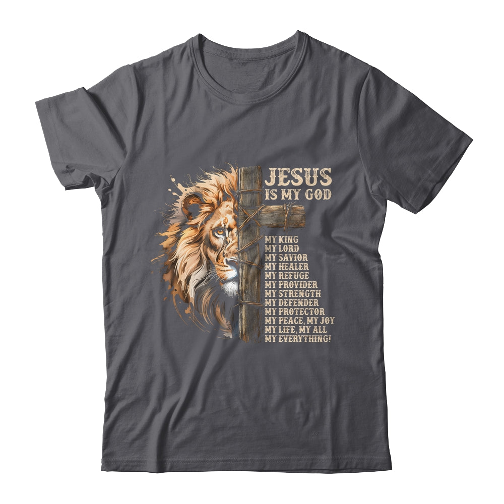 Lion Of Judah Faith In Christ Inspirational Christian Bible Shirt & Hoodie | teecentury