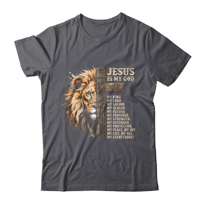 Lion Of Judah Faith In Christ Inspirational Christian Bible Shirt & Hoodie | teecentury