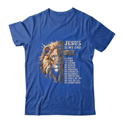 Lion Of Judah Faith In Christ Inspirational Christian Bible Shirt & Hoodie | teecentury