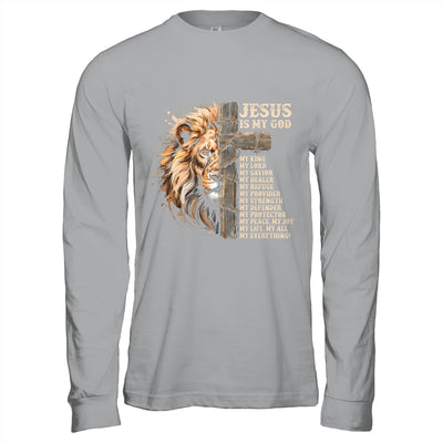 Lion Of Judah Faith In Christ Inspirational Christian Bible Shirt & Hoodie | teecentury