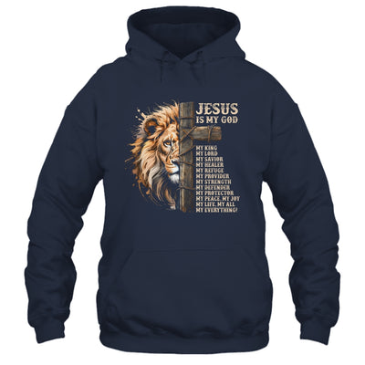 Lion Of Judah Faith In Christ Inspirational Christian Bible Shirt & Hoodie | teecentury