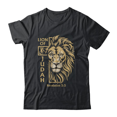 Lion Of Judah Revelation 5:5 Christian Men Faith Graphic Shirt & Hoodie | teecentury