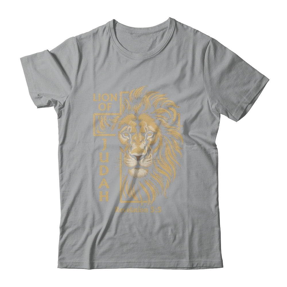 Lion Of Judah Revelation 5:5 Christian Men Faith Graphic Shirt & Hoodie | teecentury