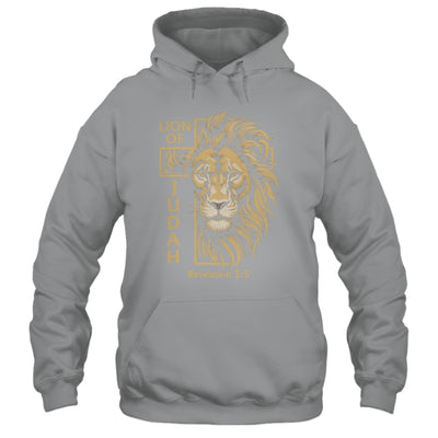 Lion Of Judah Revelation 5:5 Christian Men Faith Graphic Shirt & Hoodie | teecentury