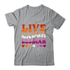 Live Laugh Lesbian Rainbow LGBTQ Gay Pride Queer Homosexual Shirt & Tank Top | teecentury